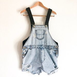 One teaspoon superfreak overall shorts 29